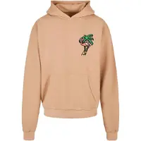 Mister tee Sweatshirt 'Flamingo' camel / groen / rosa / zwart