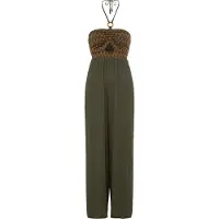 Bruno Banani Jumpsuit kaki / oranje