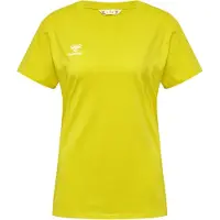 Hummel Functioneel shirt 'Go 2.0' geel / wit