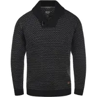 INDICODE JEANS Trui 'Copent' grijs / zwart