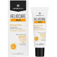 HELIOCARE 360 Mineral Fluid Spf50 50ml Zonnebrandcrème Voor Het Gezicht
