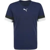 Puma Tricot 'TeamRISE' donkerblauw / zwart / wit