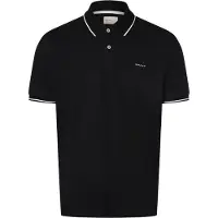 Gant Shirt 'Rugger' zwart / wit