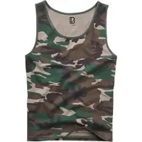Brandit Shirt crème / bruin / donkergroen / zwart