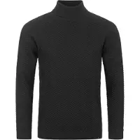 INDICODE JEANS Trui 'Saini' zwart