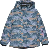 Color Kids Sportjas cyaan blauw / lichtblauw / pasteloranje