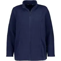 Ulla Popken Fleece jas marine