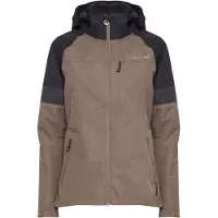 North Bend Functionele jas 'Toana' taupe / zwart