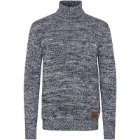 !Solid Trui 'Philaremo' blauw gemêleerd