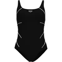 Arena Shaping-badpak 'SHAPEWAR JEWEL LOW C-CUP' zwart / wit