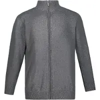 JP 1880 Gebreid vest donkergrijs