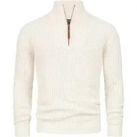 INDICODE JEANS Trui 'Yassip' wit