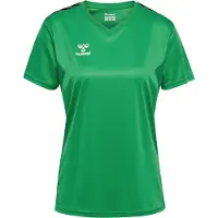 Hummel Functioneel shirt 'Authentic' groen / zwart / wit