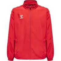 Hummel Sportjas rood / wit