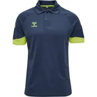 Hummel Functioneel shirt 'Lead' navy / neongroen