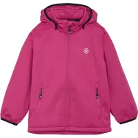 Color Kids Functionele jas donkerroze / wit