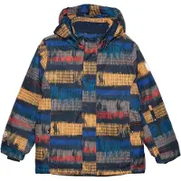 Color Kids Sportjas 'Coski Aop' donkerblauw