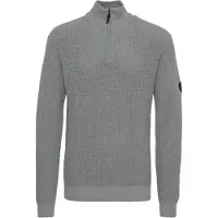INDICODE JEANS Trui grijs / zwart