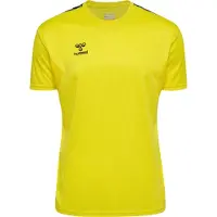 Hummel Functioneel shirt 'AUTHENTIC' geel / zwart