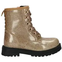 Nelson Kids lak veterboots brons Effen - maat 33 | Enkelboot van Kids