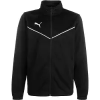 Puma Sportjas 'TeamRise' zwart / wit