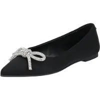 Steve madden Ballerina zwart / zilver