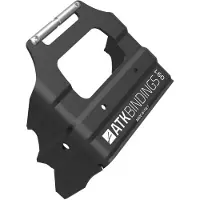 ATK - Toerski bindingen - Couteaux voor Unisex - Maat 75 mm - Zwart