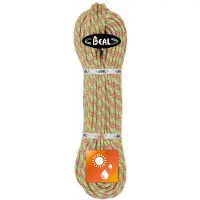 BEAL - Klimtouwen - Cobra II 8.6 mm Dry Cover Anis voor Unisex - Maat 60 m - Groen