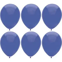 Haza Ballonnen verjaardag feest - 200x stuks - marine blauw - 29cm