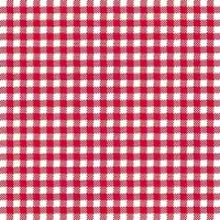 Ambiente 40x Servetten ruit rood/wit 3-laags bbq/feestje - Feestservetten