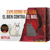 Exploding Kittens El Bien Contra El Mal Board Game Spanish Version Rood Kinderen
