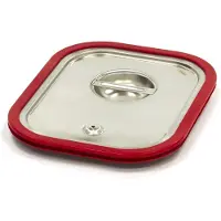 Maxima Gastronorm Deksel - 1/2 GN - RVS - Luchtdicht Rubber