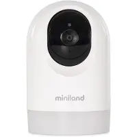 Miniland 3.5´´ Easy Baby Monitor Transparant One Size / EU Plug 220V Kinderen
