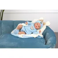 MuÑecas Guca Héctor Baby Reborn Hairless 42-46 Cm Blauw 3-6 Years Kinderen