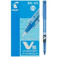 Pilot Pen Roller V5 Blauw 0,3 mm Naald (12 Stuks)