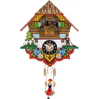 Engstler - 0193 SQ - Wandklok met schommel - Quartz