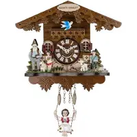 Engstler - 01783 SQ - Wandklok met schommel - Quartz