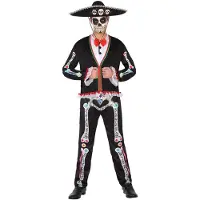 Atosa Mexicaans Skeletkostuum