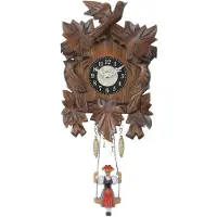 Engstler - 0128 SQ - Wandklok met schommel - Quartz