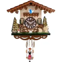 Engstler - 174 SQ - Wandklok met schommel - Quartz