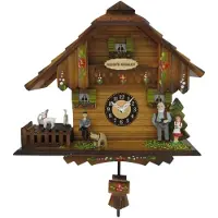 Engstler - 2233 QPT - Wandklok met slinger - Quartz