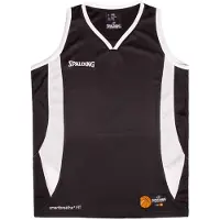 Spalding Jam Sleeveless T-shirt Zwart S Man