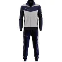 Givova Luxury Visa Tracksuit Blauw,Grijs S Man