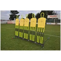 Powershot Trolley For Free Kick Dummies Rood,Zwart