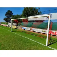 Lynx Sport Stadium Football 4 Mm Goal Net Zwart