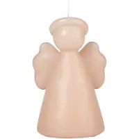 Broste Copenhagen Angel sculpture kaars 14 cm Dusty peach rose