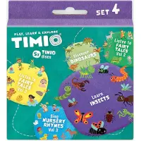 Timio Disc-Set 4 - Kinderlieder, Märchen, Dinosaurier und Insekt - - One Size - Spielzeug