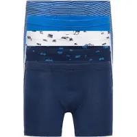 Schiesser Onderbroek blauw / donkerblauw / zwart / wit