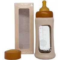 Hevea Babyflesje - 250 ml - Zand - - OneSize - Babyflesjes