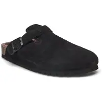 Scholl Klomp Men Olivier F New Suede Sa Mens Black-Schoenmaat 40